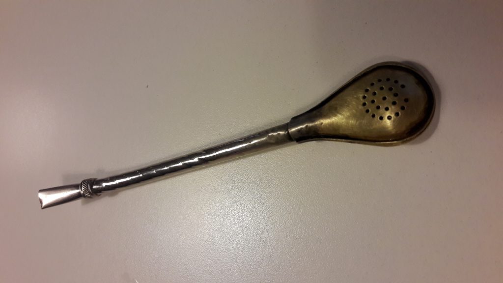 Bombilla made from Alpaca