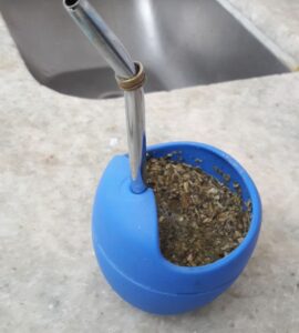 Silicone mate gourd, unbreakable and travel-friendly